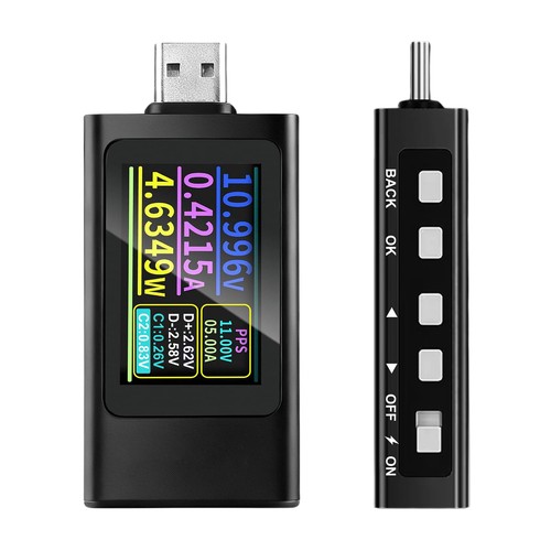 Tester usb multimetro - usb, c