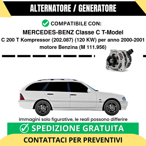 Alternatore mercedes benz - alternatore, mercedes-benz
