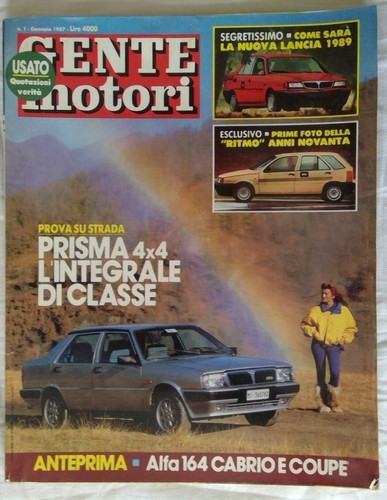 Gente motori 1987 lancia - gente,