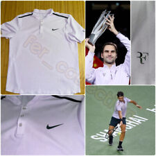 Nike Tennis polo shirt RF Roger Federer master SHANGHAI 2017 WIN collezione xl