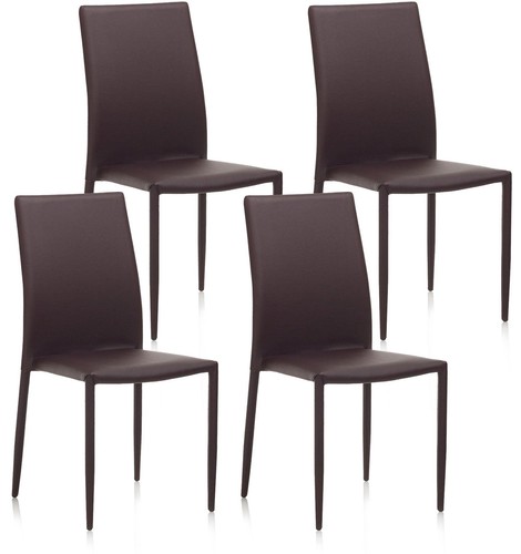 Set sedie 5x46 5x90 5 - 43,5x46,5x90,5, cm