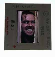 JACK NICHOLSON THE SHINING 1980 DIAPOSITIVE DE PRESSE VINTAGE SLIDE #1 KUBRICK