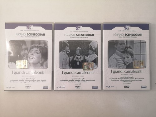 Dvd grandi camaleonti 3 - i,
