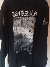 Hvis Liset Tar Oss.1Burzum Longsleeve  Large Gildan.Reprint.misanthropy Records