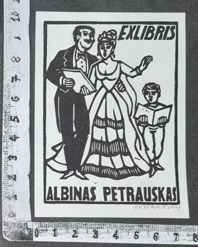 Wunderkammer exlibris 1025 - wunderkammer, "