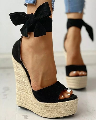 Sandali donna tacco nero - donna,