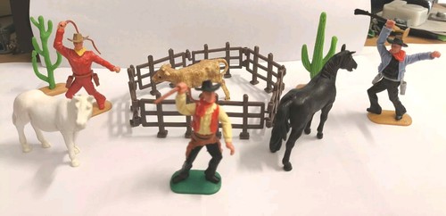 Lotto soldatini cowboys - soldatini,