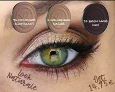 Yves Rocher Tris Ombretti Look Naturale Smokey Eyes Marrone