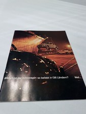Brochure originale VOLKSWAGEN Maggiolino in tedesco del 1963
