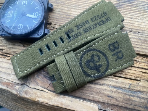 Cinturino orologio 24mm - , tela