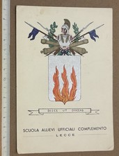 LECCE CASERMA TRIZIO SCUOLA ALLIEVI UFFICIALI DI COMPLEMENTO - MILITARE