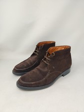 scarpe shoes boots stivali Tod's Tods Polacchino  45 Suede 11  Marrone Brown