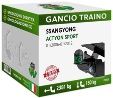 Per Ssangyong ACTYON SPORT