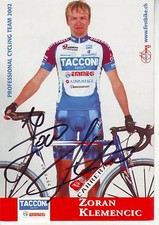 CYCLISME carte cycliste ZORAN