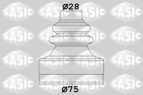 Sasic 2873773 kit soffietto - kit,
