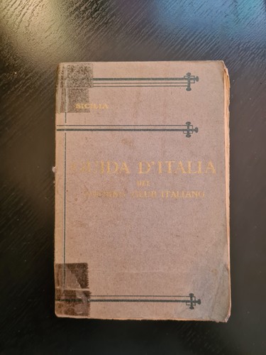 Guida italia del touring - guida, d'italia