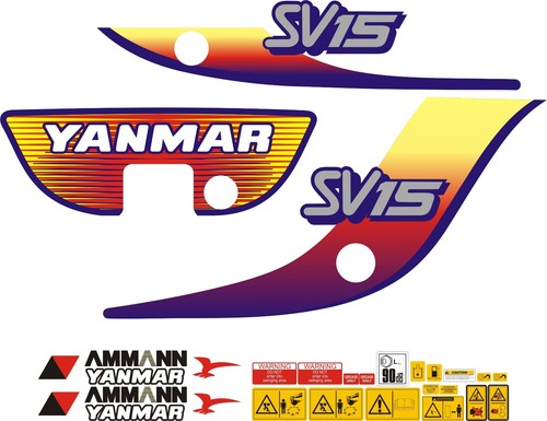 Yanmar sv15 mini escavatore - mini,