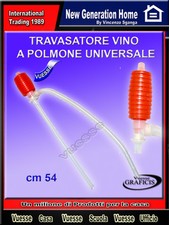 TRAVASATORE VINO A POLMONE