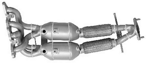 125 catalizzatore per ford - catalizzatore,