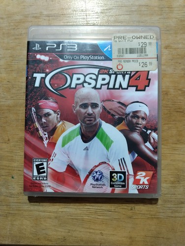 Top spin sony playstation - spin,