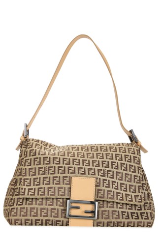 Fendi beige zucchino canvas - fendi,