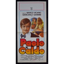 locandina PAOLO IL CALDO podestà vicario giannini moschin stander caprioli B58