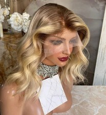 Parrucca Ombre Bionda Radici