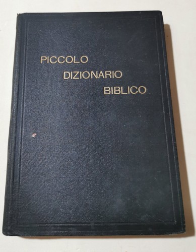 Piccolo dizionario biblico - piccolo,