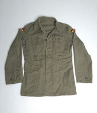 Mil- Tec BW Giacca Militare Tedesca Moleskin Vintage Becker 1984 Reine Baumwolle