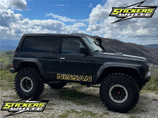 Kit 2 Adesivi Nissan Patrol gr