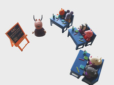 PEPPA PIG'S CLASSROOM PLAY SET