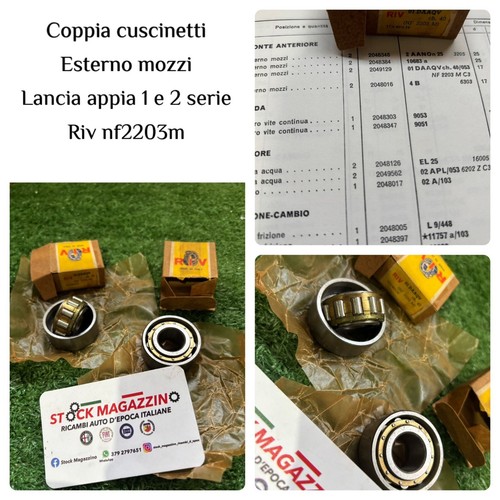 Coppia cuscinetti esterno - coppia,