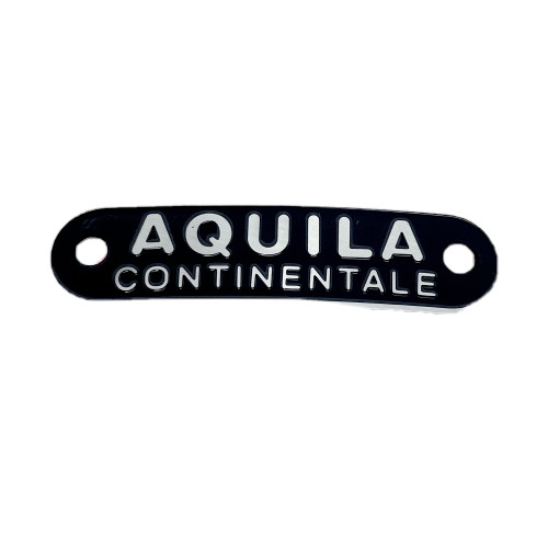 Targhetta scritta sella - sella, aquila