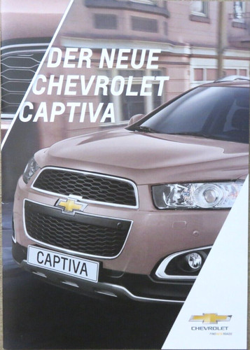 Brochure depliant chevrolet - brochure,