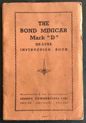 Bond minicar mark luxe - bond,