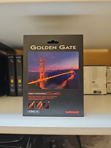 Audioquest golden gate mm - golden,