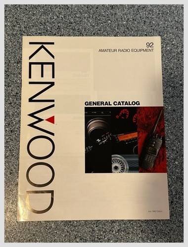 Kenwood 1992 general - 1992, amateur