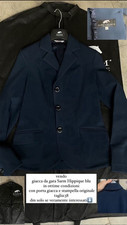 Sarm Hippique giacca equitazione gara concorso donna blu classica colletto