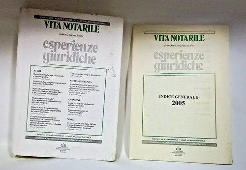Libro vita notarile - libro,