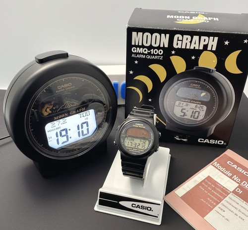 Casio gmw moon graph - casio, gmw-15