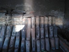 Tegole antiche,Coppi per ricoprire tetti di case, casali, per ristrutturazione