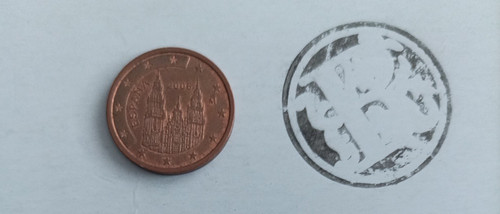 Moneta spagna euro cent 2001 - moneta,