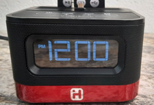 iHome (iK50) SMARTDESIGN FM Stereo Alarm Clock and Charger Speaker