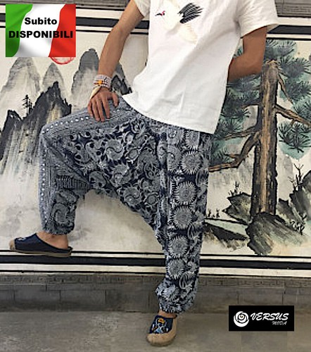 Pantaloni uomo harem alla - pantaloni,