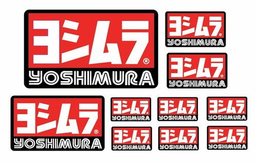 Adesivi yoshimura black - 10,