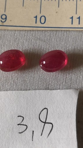 Rubini birmani cabochon - rubini,