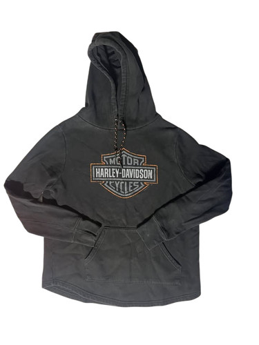 Felpa con cappuccio harley - con,