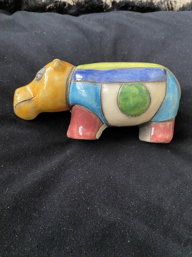 Fenix raku ceramic - , hippo