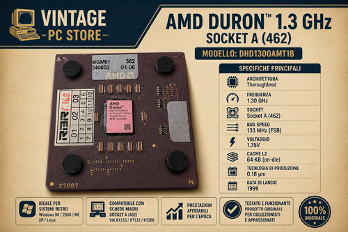 Cpu amd duron ghz socket - 1.3,