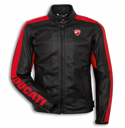 Giacca moto uomo perforata - uomo,